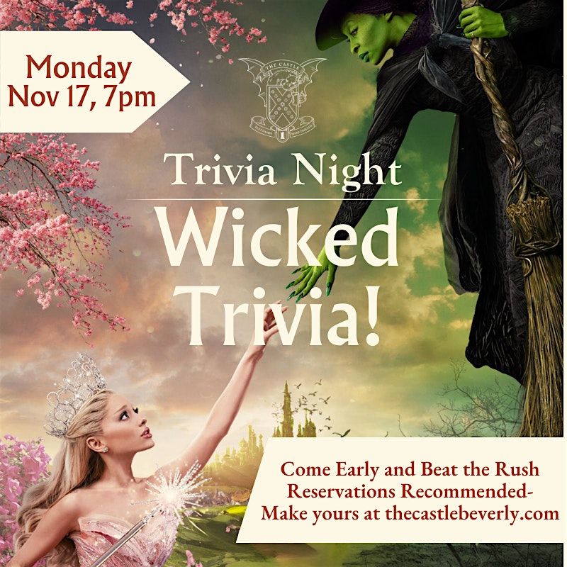 Wicked Trivia Night!
