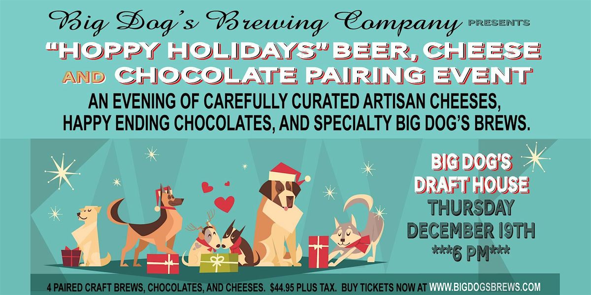 "Hoppy Holidays" Beer, Chocolate & Cheese Pairing