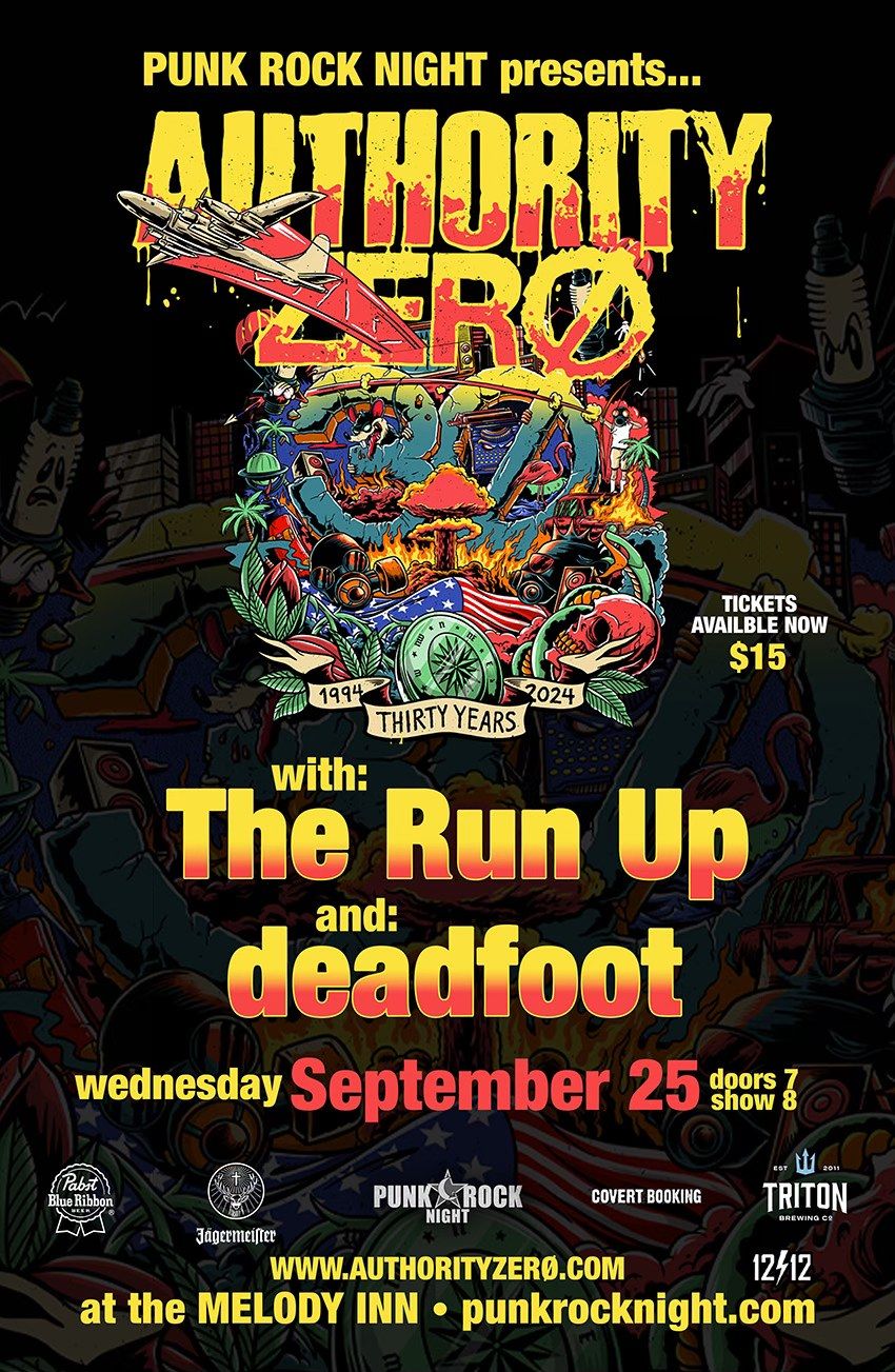 Authority Zero, The Run Up, deadfoot
