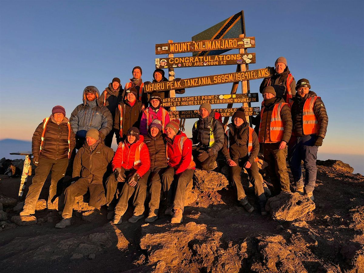 Kilimanjaro Open Evening - 28th January 2025