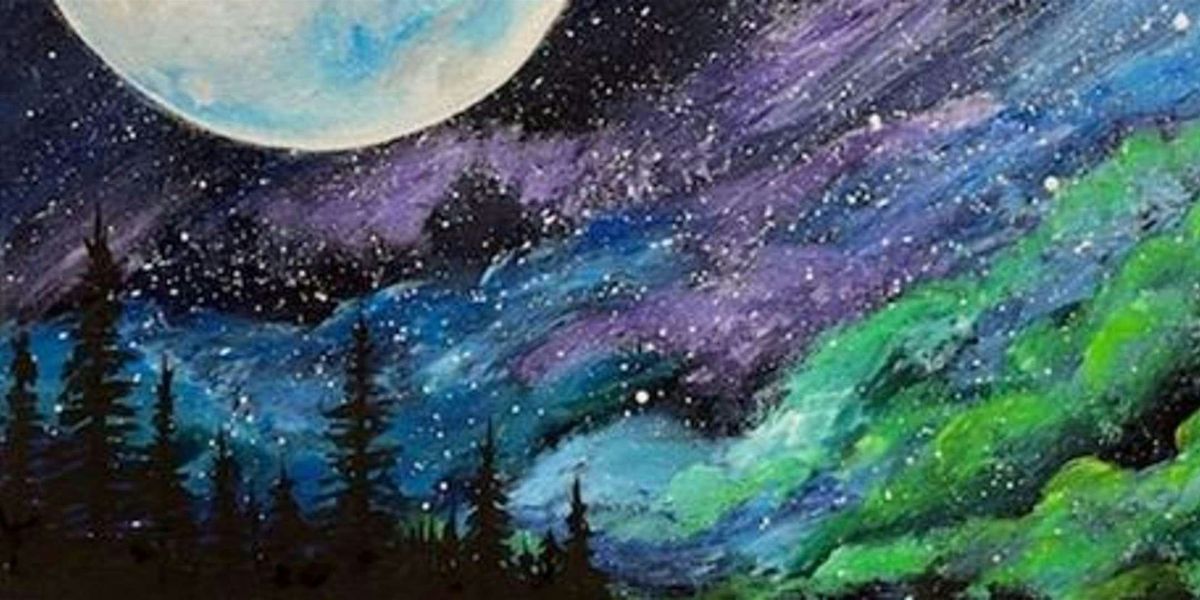 Calming Celestial Scene - Paint and Sip by Classpop!\u2122