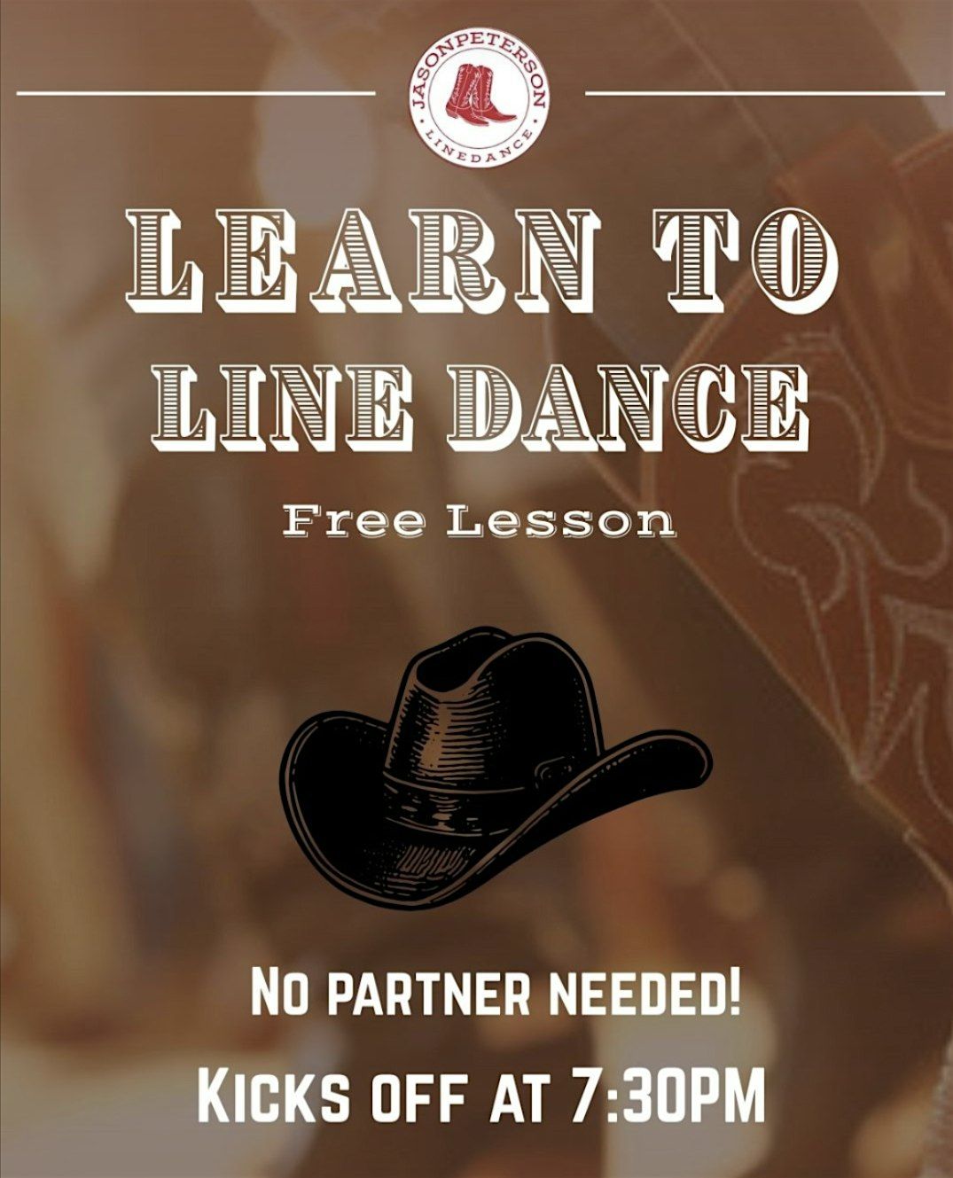 Learn to Line DanceCome dance, laugh, and kick up your boots with us!\u201d