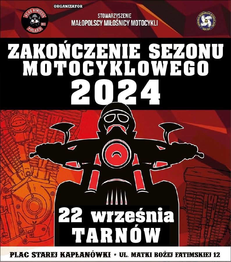 Zako\u0144czenie Sezonu Motocyklowego - Tarn\u00f3w 2024