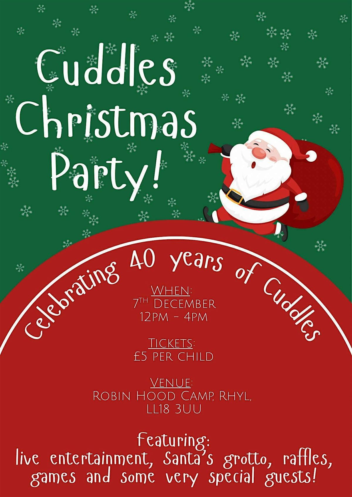 Cuddles 40th Anniversary Christmas Party