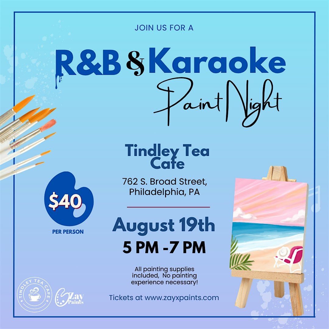 R&B & Karaoke Paint Night