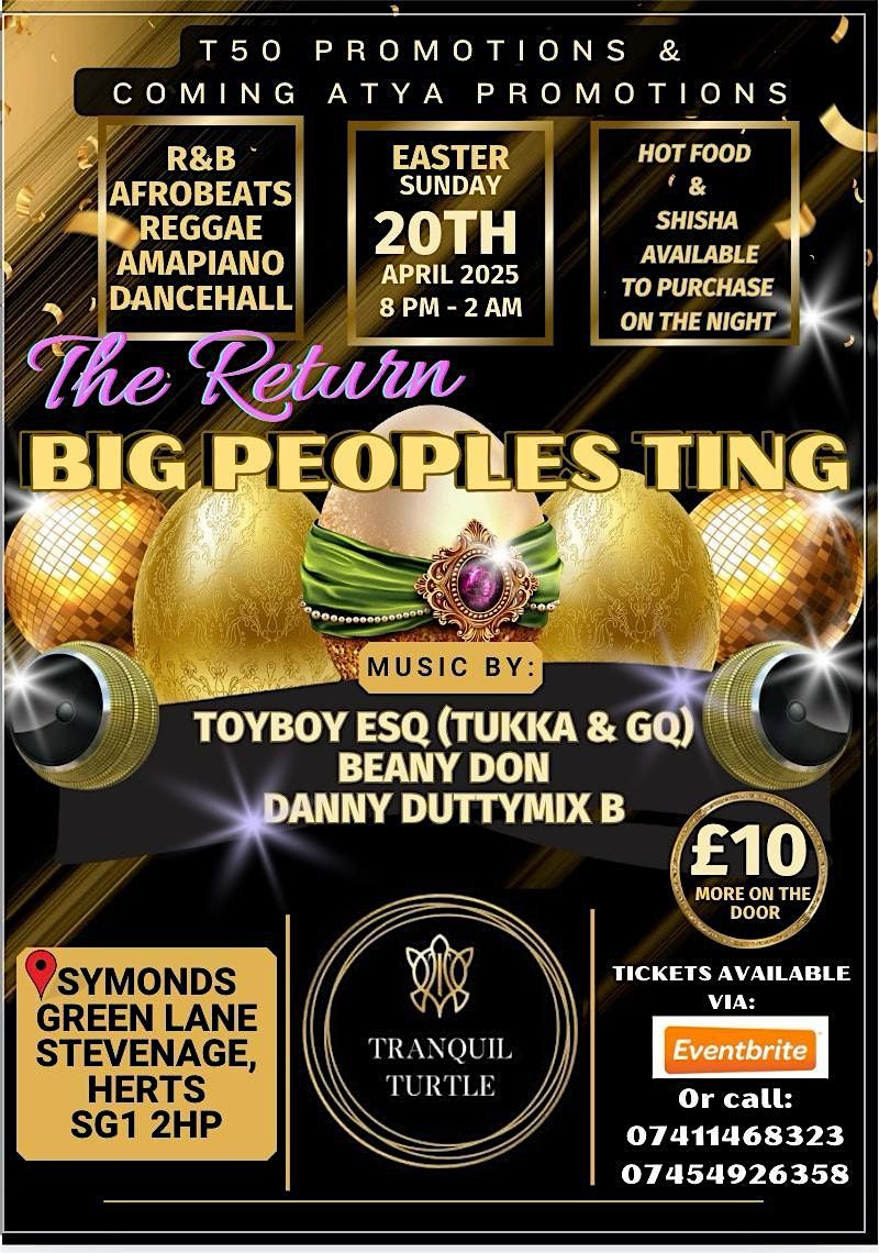 BIG PEOPLE TING  (THE RETURN)