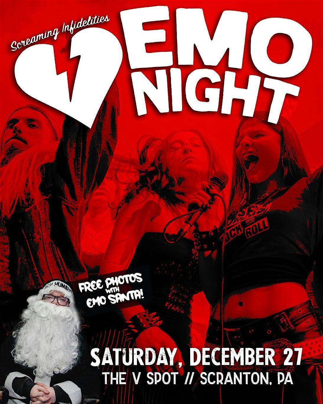 Emo Night at The V Spot