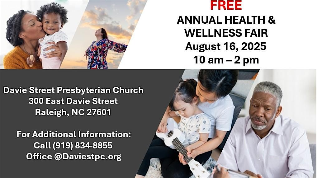 Davie Street Presbyterian Church Health & Wellness Fair