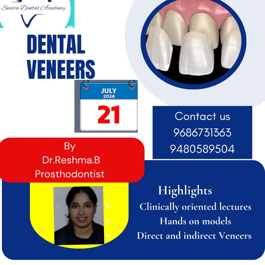 1-Day Dental Veneer course in Bangalore