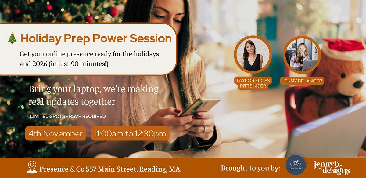 Holiday Prep Power Session