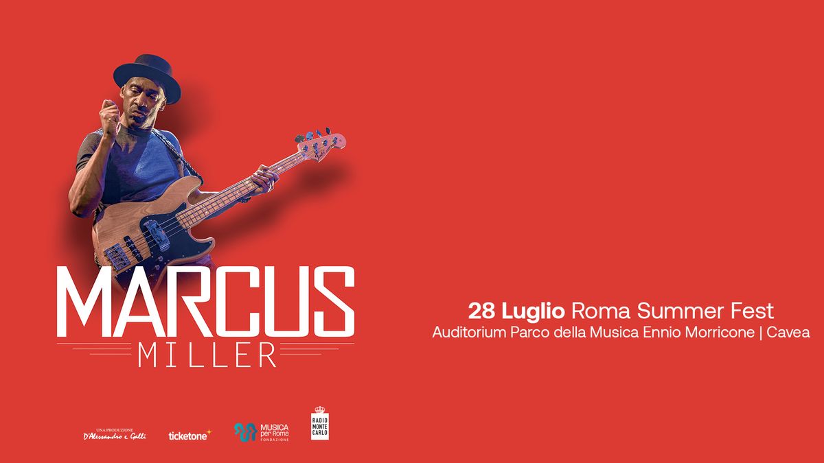 Marcus Miller al Roma Summer Fest 2024
