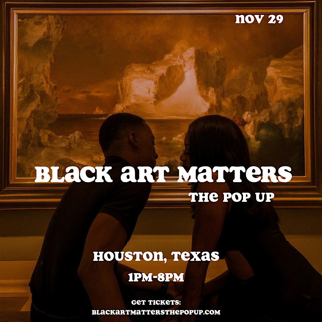 Black Art Matters The Pop Up
