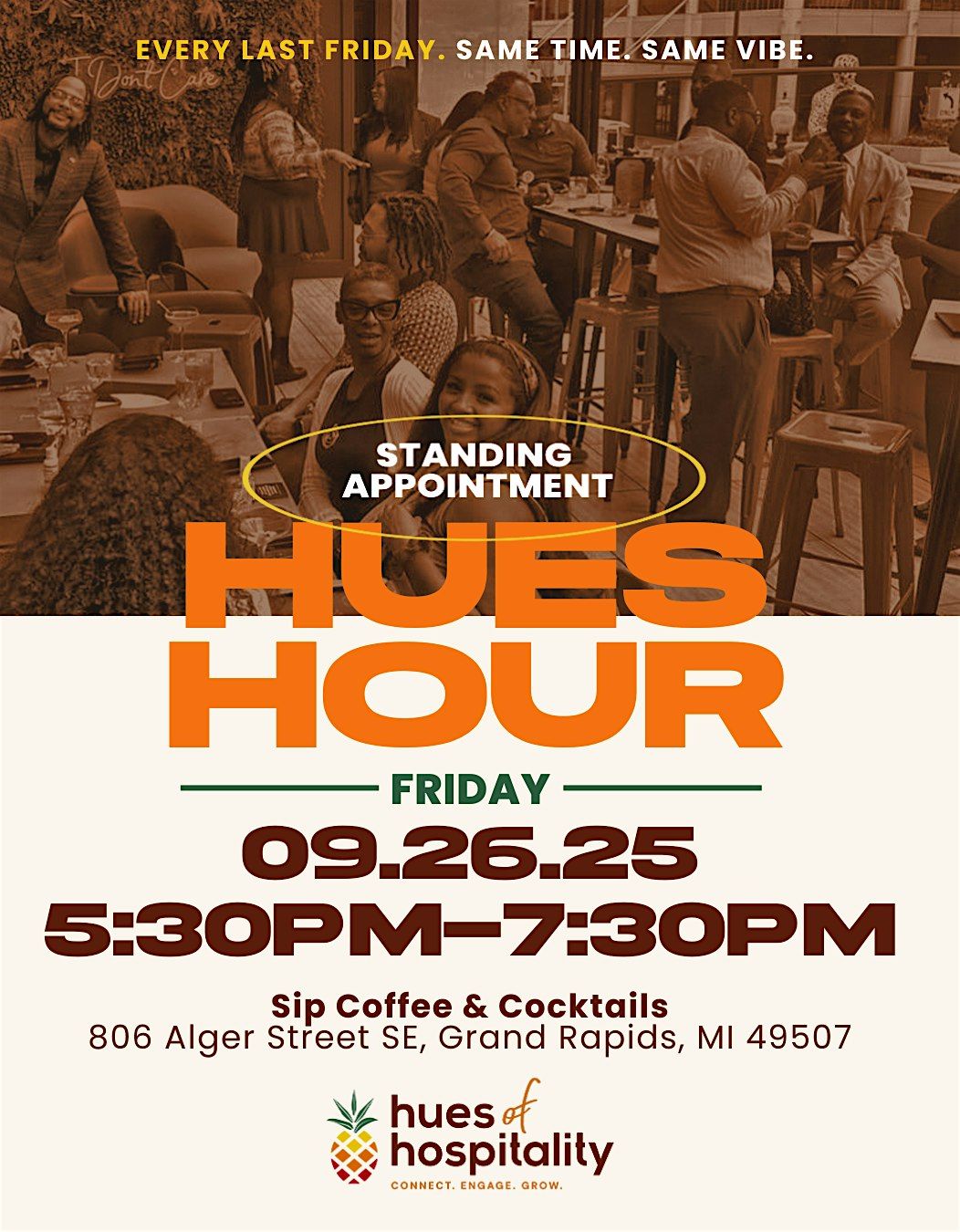 Hues Hour: Last Friday September Meet Up