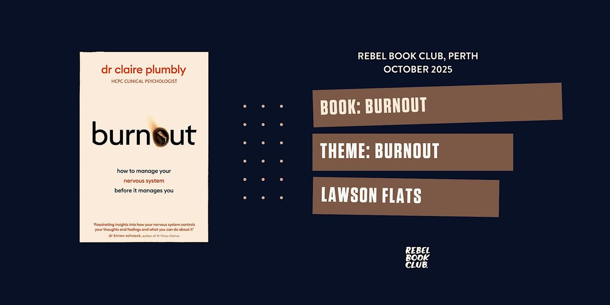 Rebel Book Club Perth x Burnout
