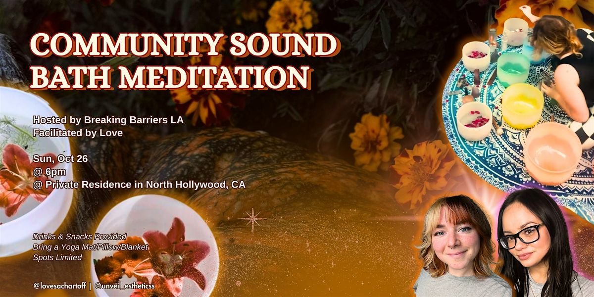 Community Sound Bath Meditation
