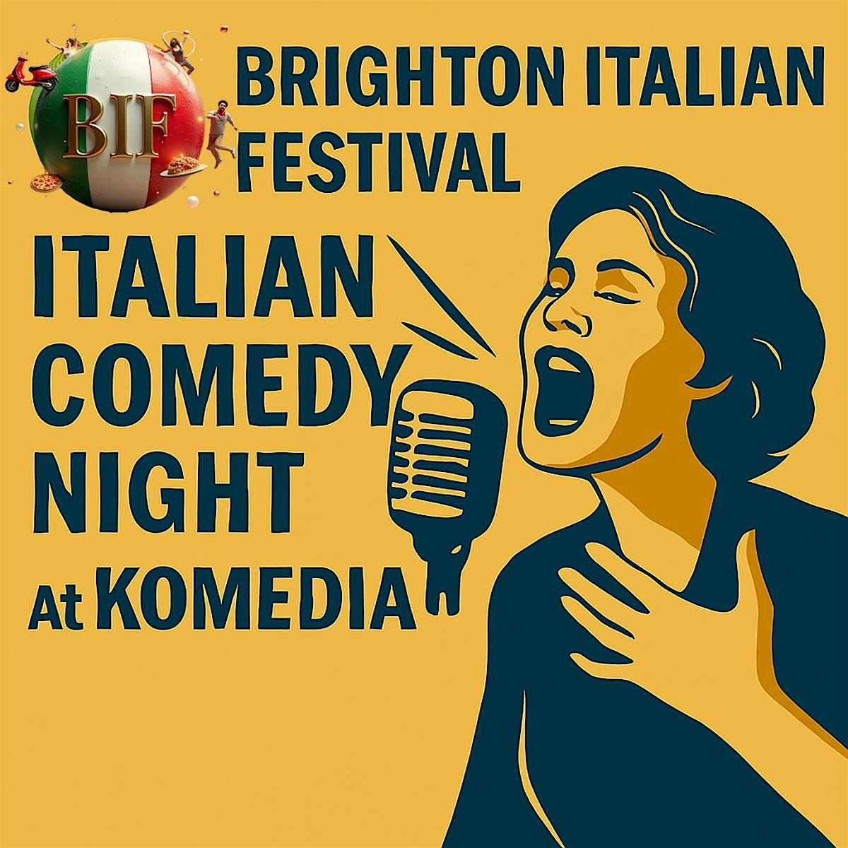 Italian Comedy Night @ KOMEDIA