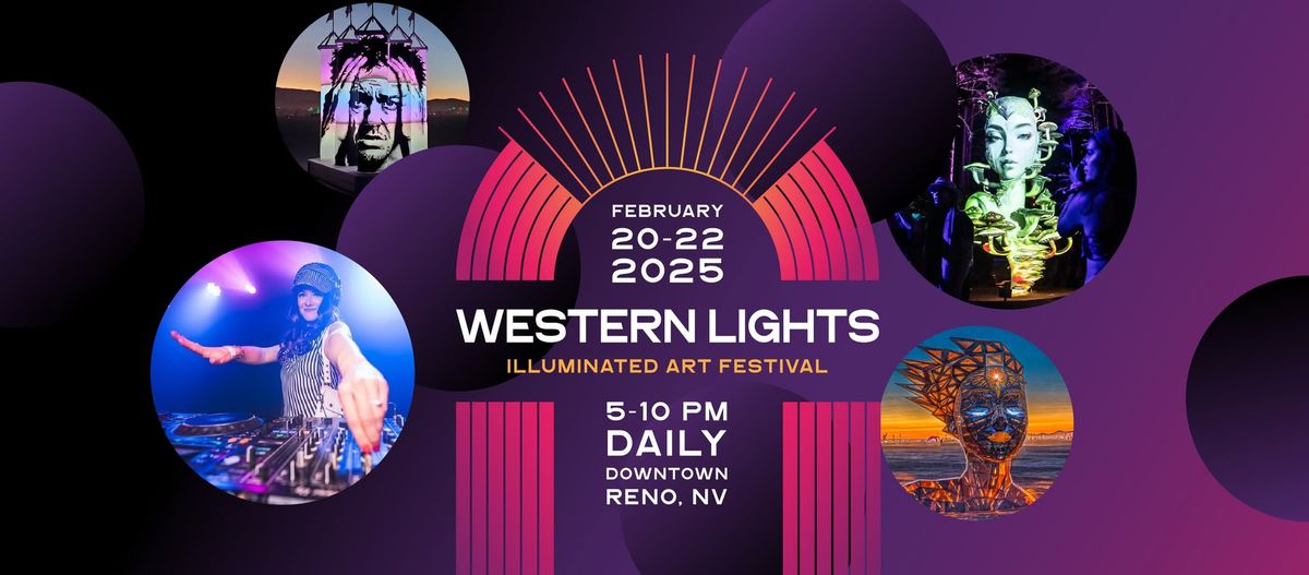 Western Lights Illuminated Art Festival 