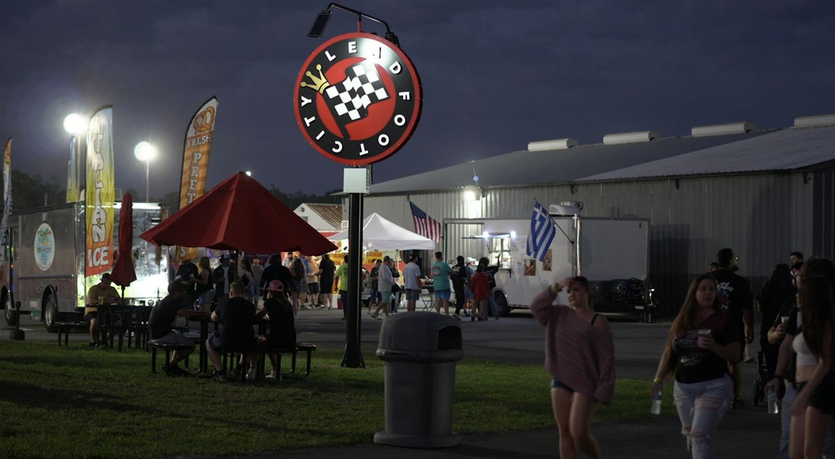 Food Truck Rally every Friday Night at Lead Foot City