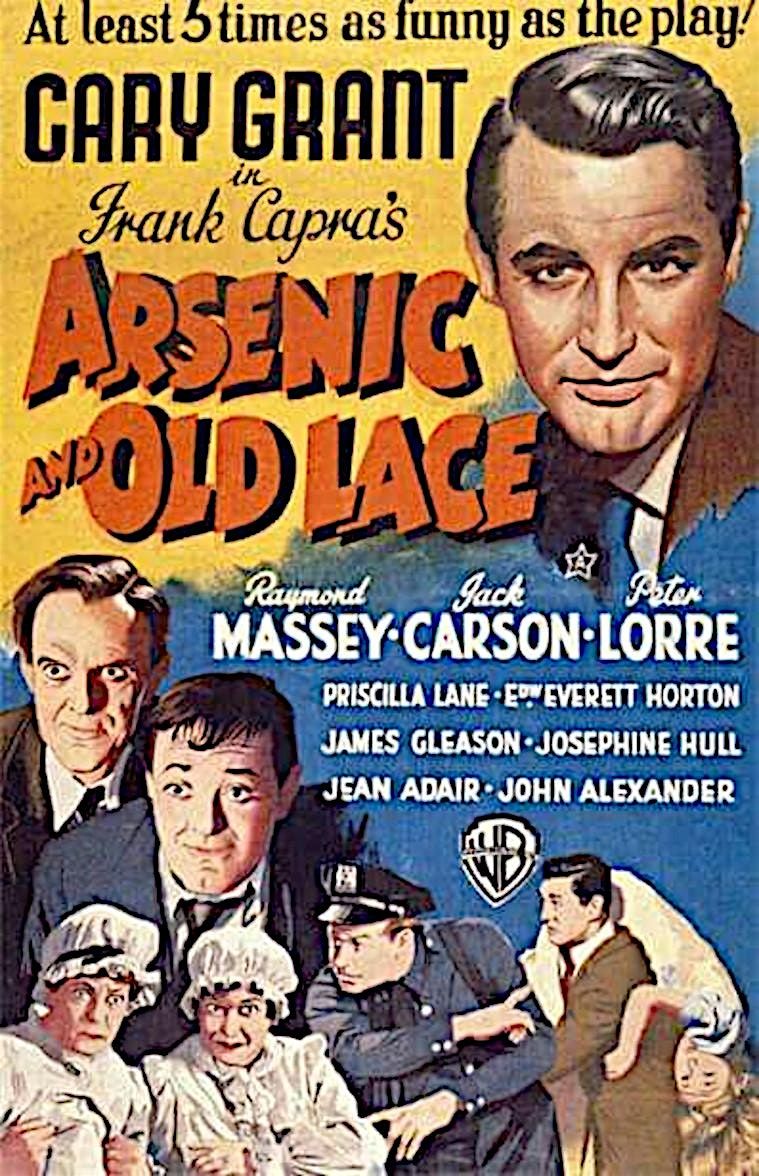 Arsenic & Old Lace - classic comedy film at the Historic Select Theater!