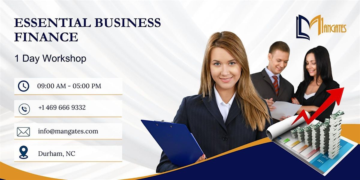 Essential Business Finance \u2013 1 Day Workshop in Durham, NC