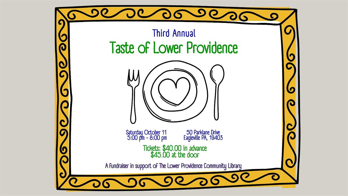 A Taste of Lower Providence 2025