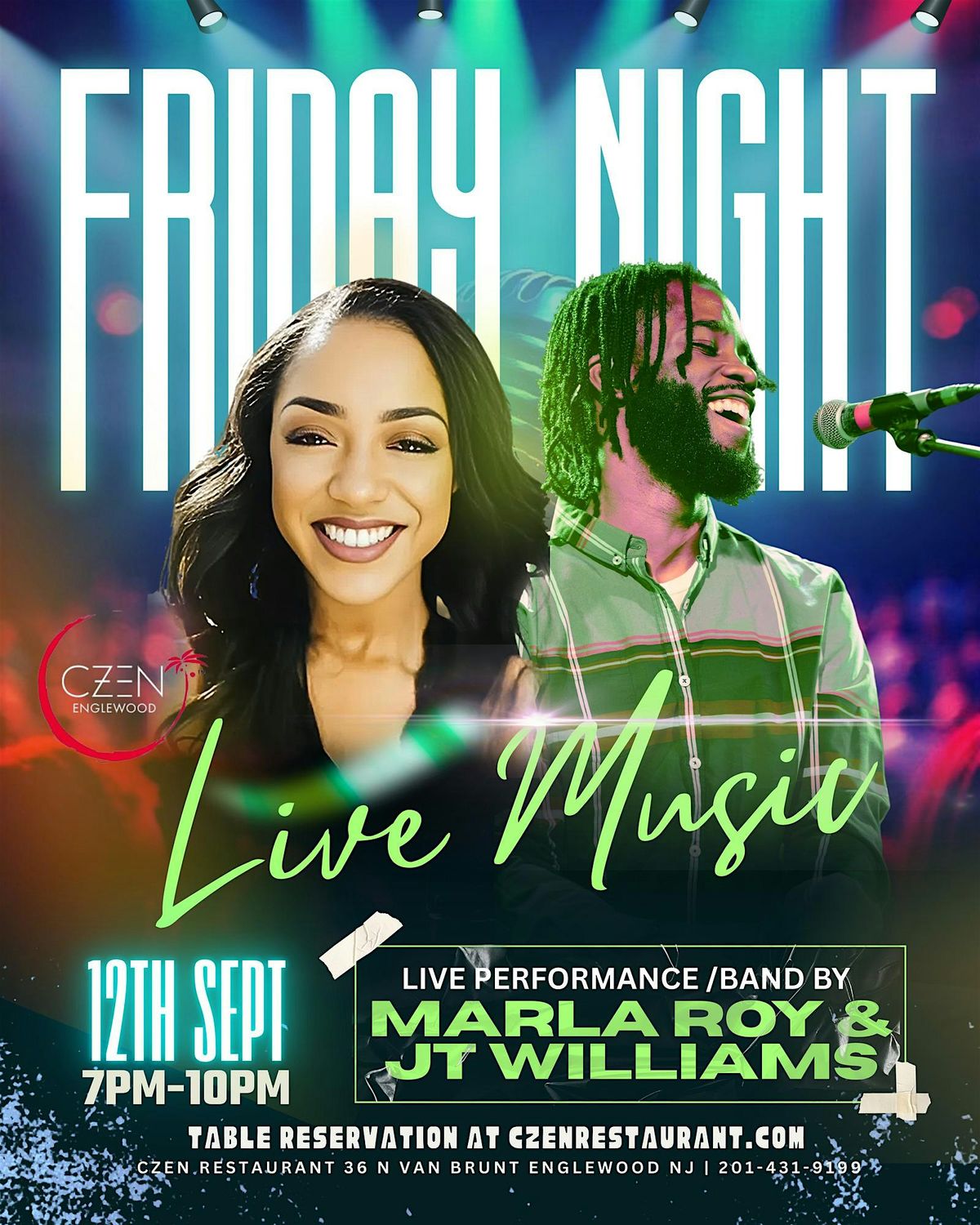 Friday Night Live Music \u2014 Marla Roy & JT Williams