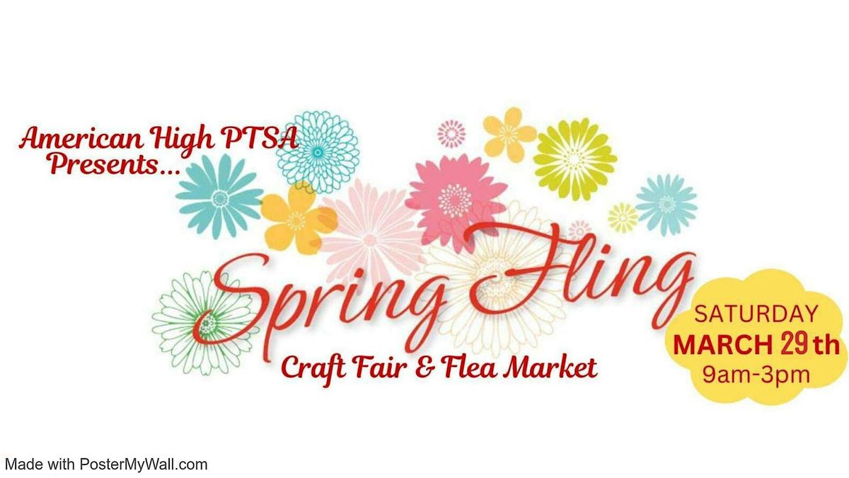 SPRING FLING Craft Fair & Flea Market