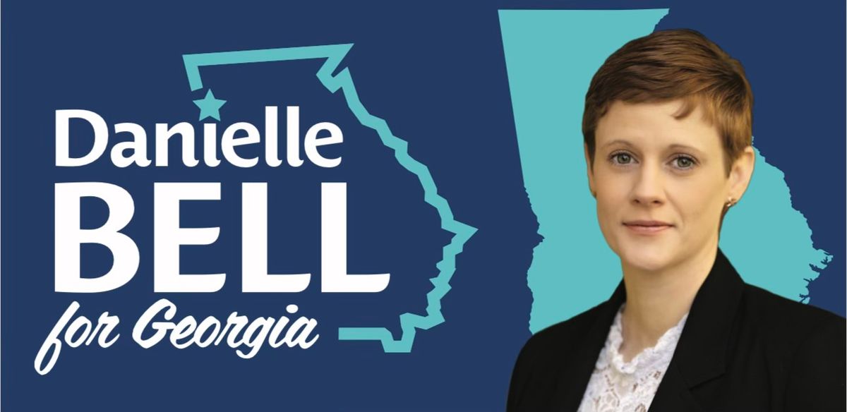 Canvassing in Woodstock and Marietta for Danielle Bell