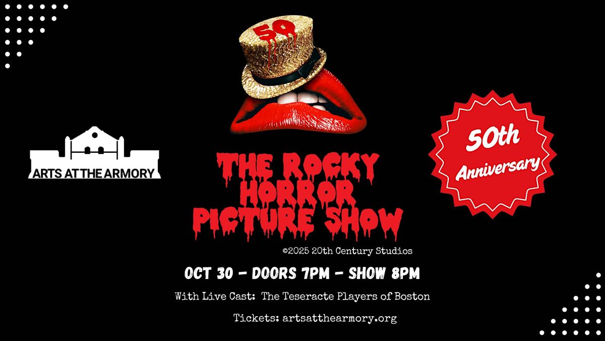 Arts at the Armory Presents The Rocky Horror Picture Show 50th Anniversary