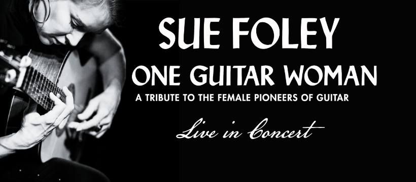 Sue Foley ONE GUITAR WOMAN Live in Santa Monica, CA
