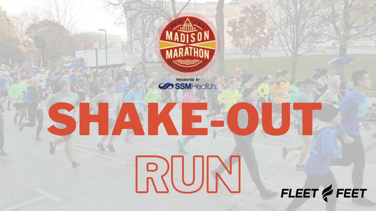 Madison Marathon Shake-Out Run