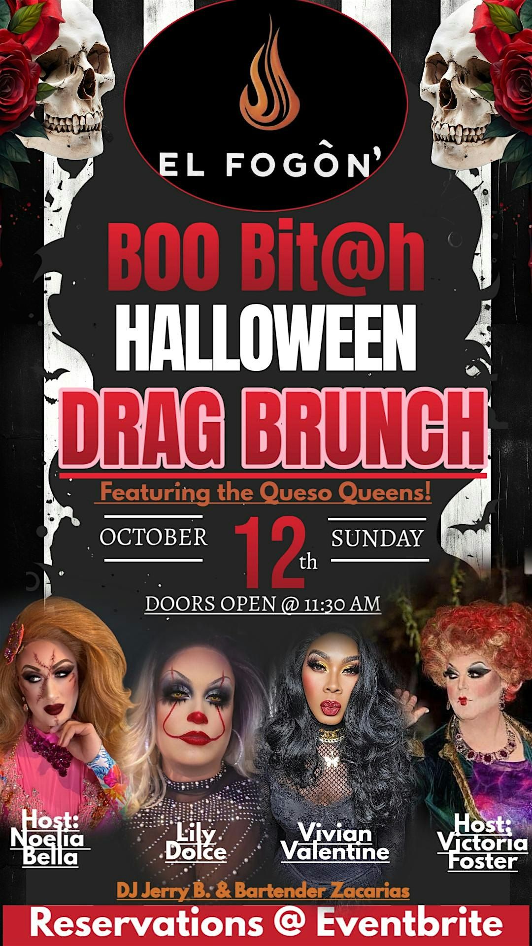 Boo Bit@h Halloween Drag Brunch!