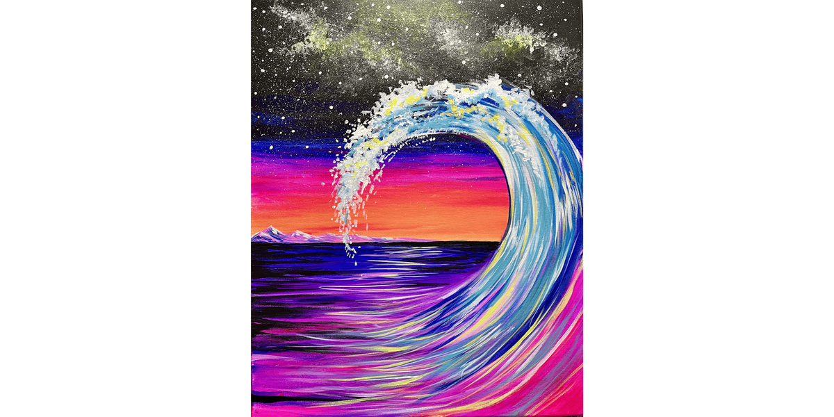 Galaxy Wave - Paint and Sip in Houston | Classpop!\u2122