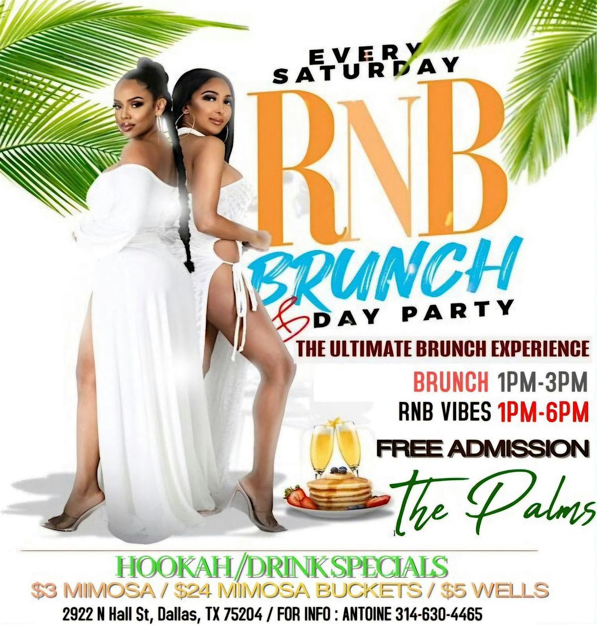 R&B SATURDAY BRUNCH & DAY PARTY