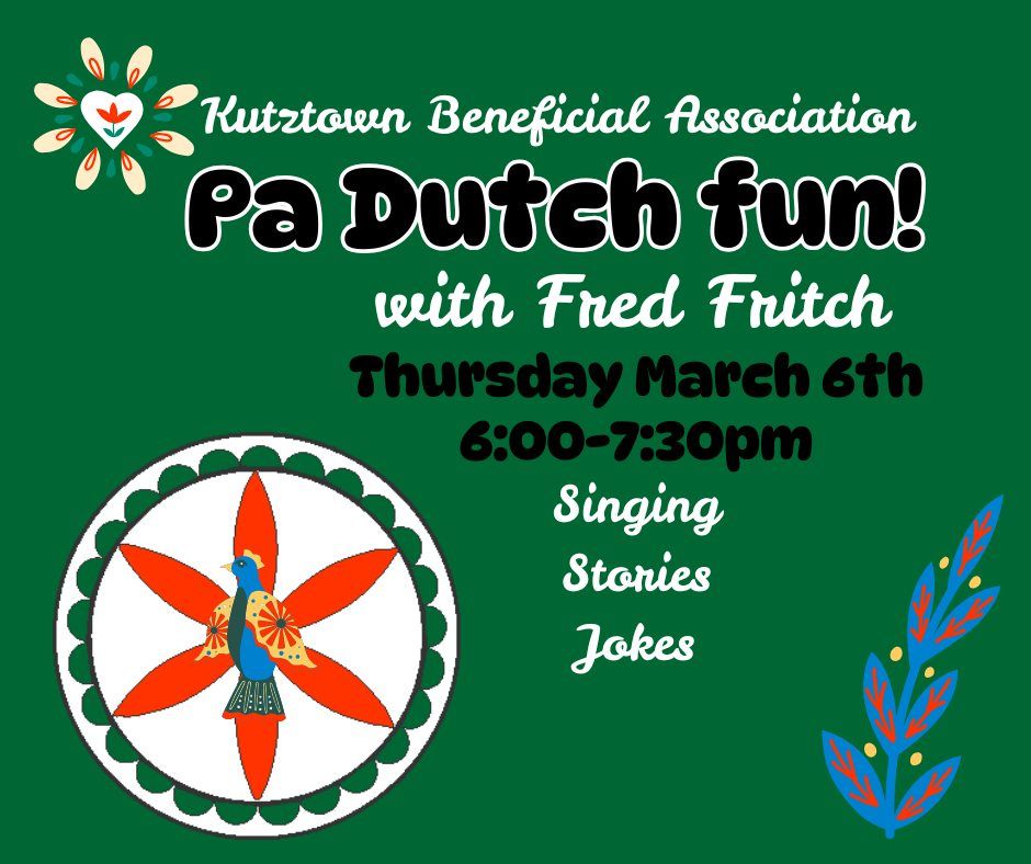 Pa Dutch Night with Fred Fritch