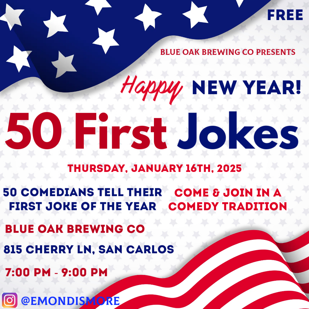 50 First Jokes About America at Punch Line Philadelphia