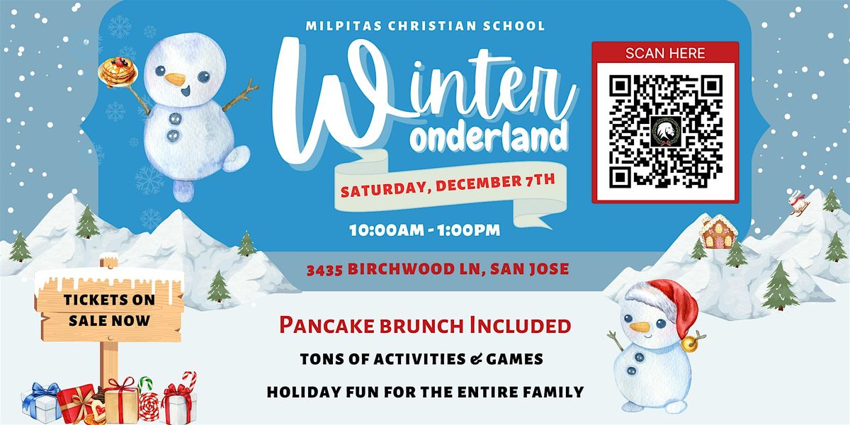 Winter Wonderland Christmas Holiday Fundraiser Event!