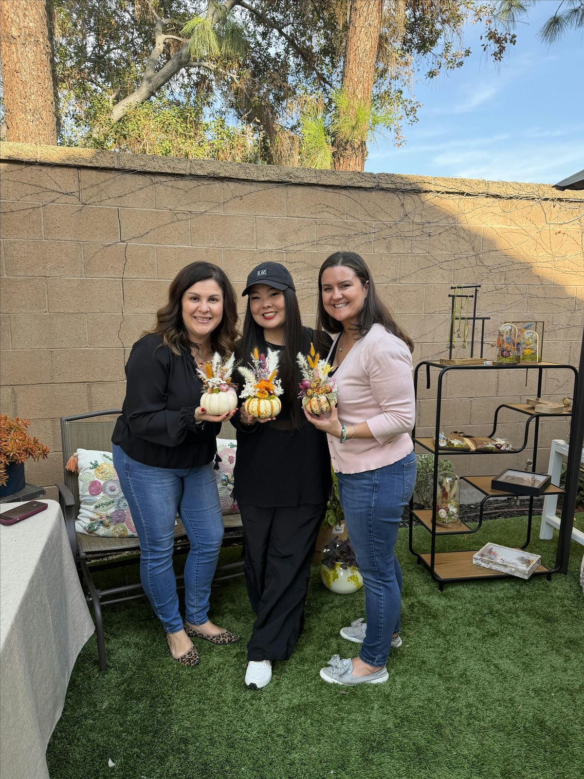 Pumpkin Flower Arrangement