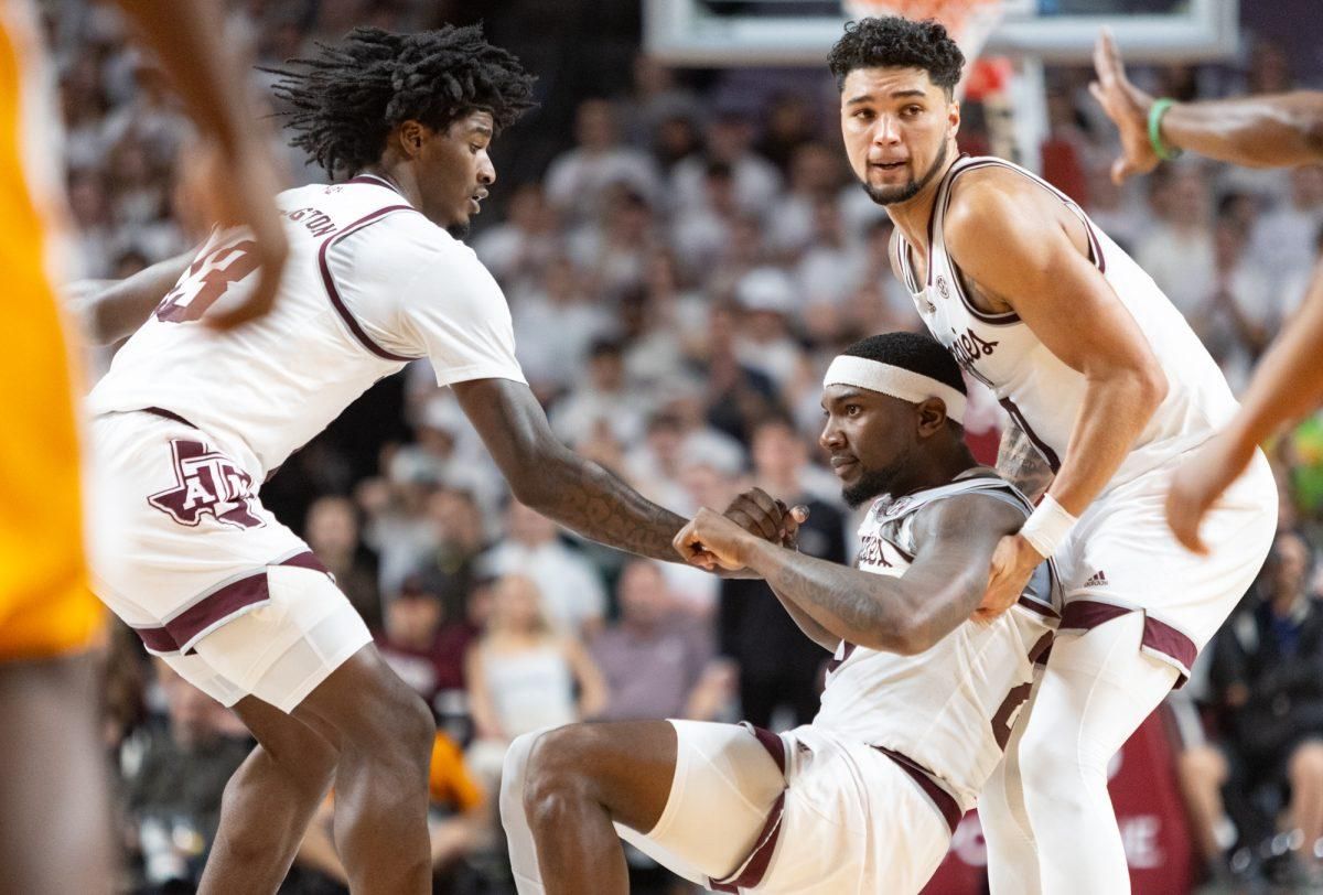 Arkansas Razorbacks at Texas A&M Aggies Mens Basketball at Reed Arena