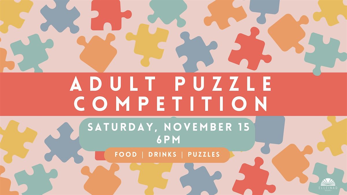 Adult Puzzle Competition