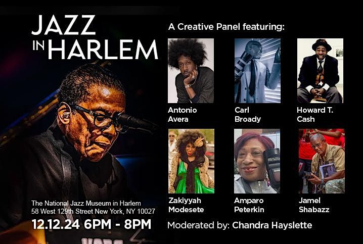 Jazz in Harlem:  a Creative Panel