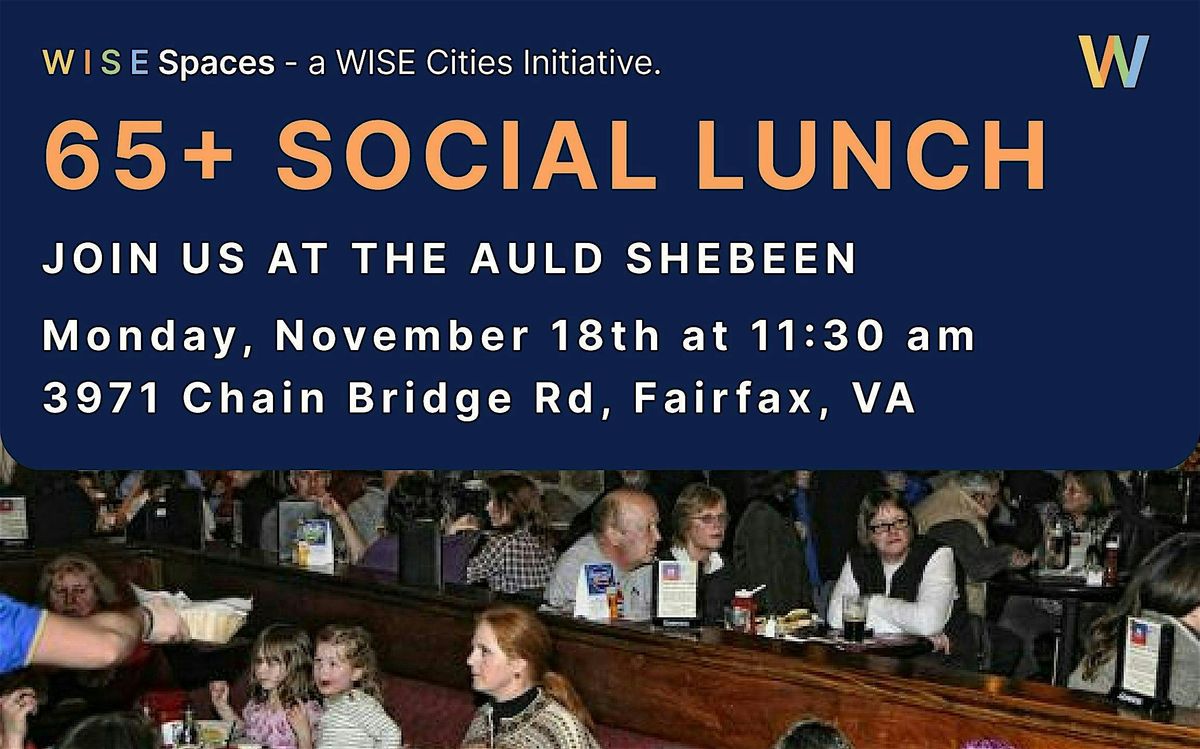 Local 65+ Social Lunch