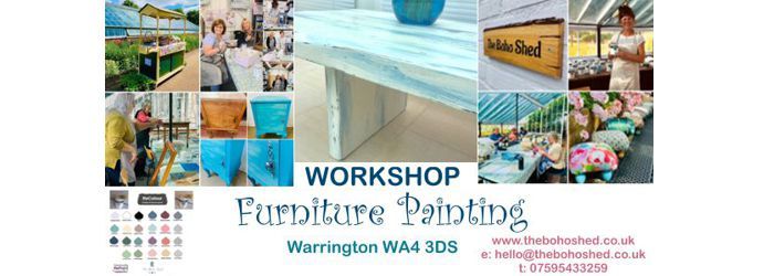 Furniture Painting (Levels 1&2) Workshop - Warrington