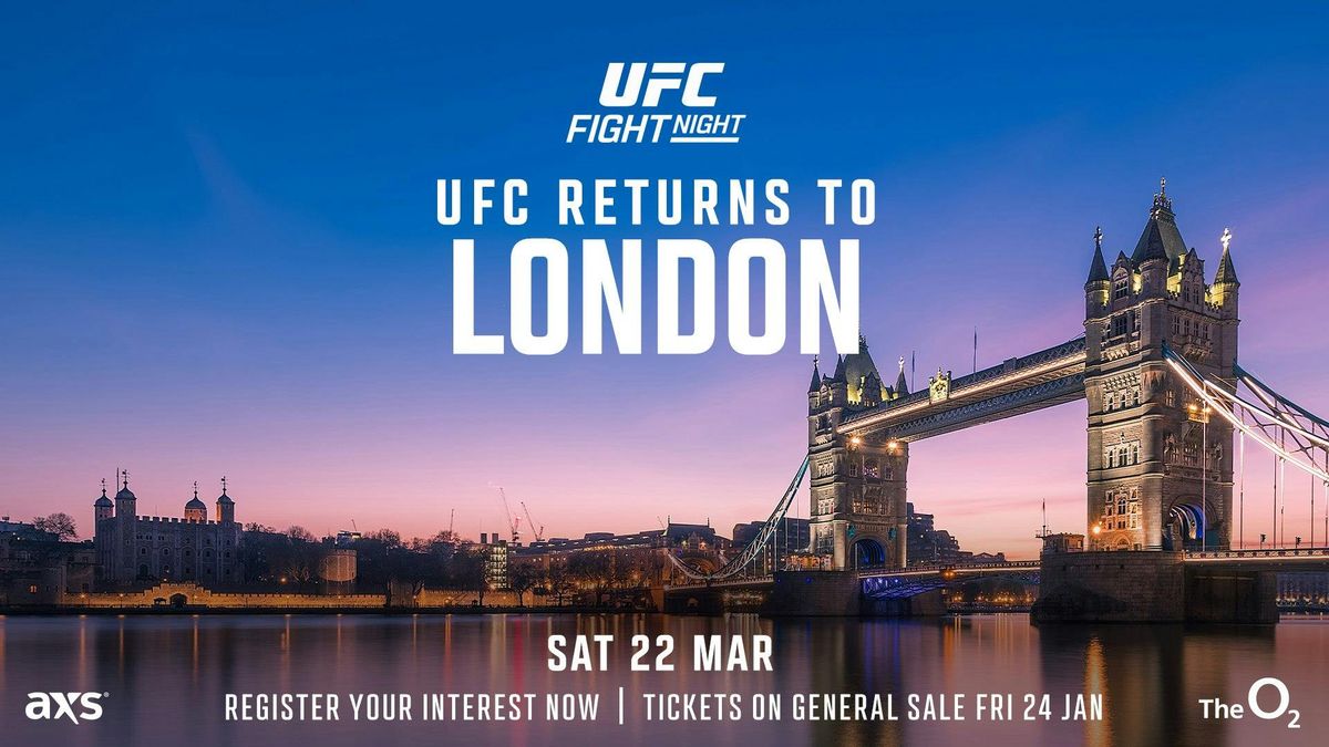 UFC London 02 Arena Coach Travel - Round Trip Liverpool &amp; Wirral