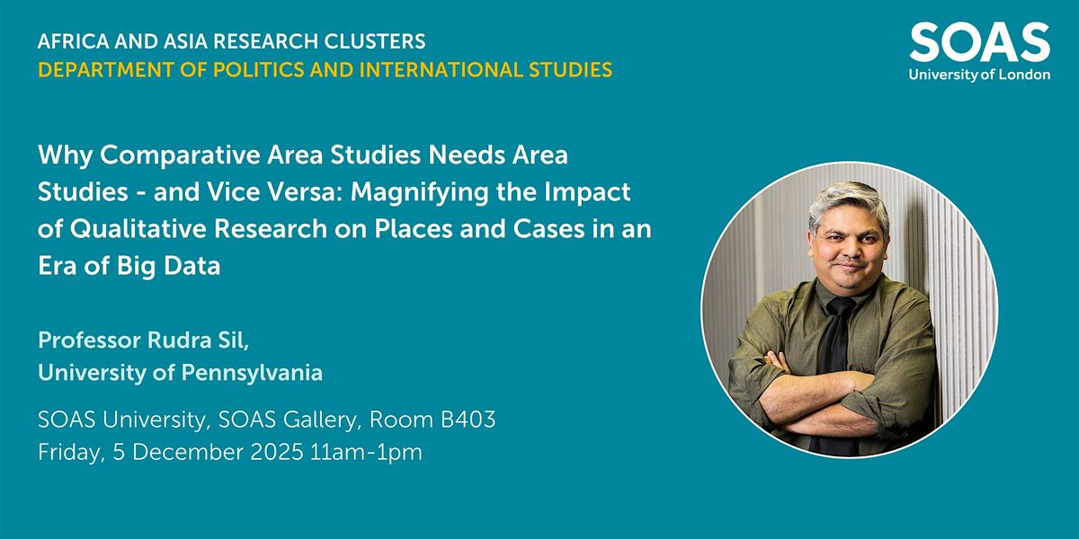 Why Comparative Area Studies Needs Area Studies - and Vice Versa