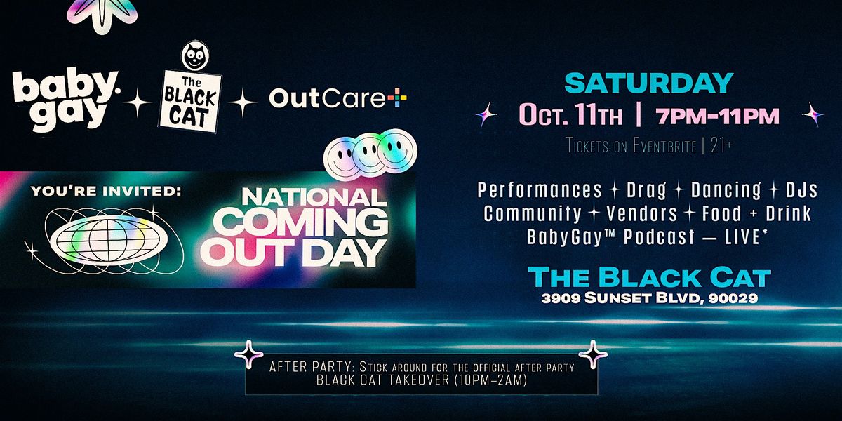 National Coming Out Day! (3rd Annual)