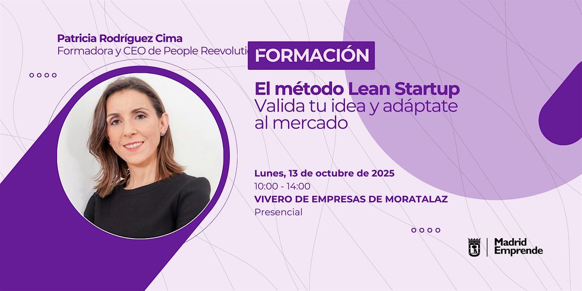 Formaci\u00f3n gratis en Madrid | El m\u00e9todo Lean Startup
