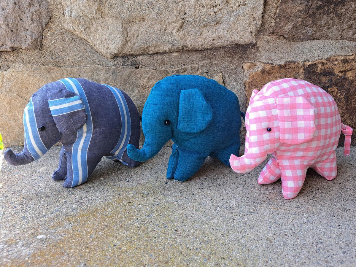 Sew a Stuffed Elephant with Zoey Storck