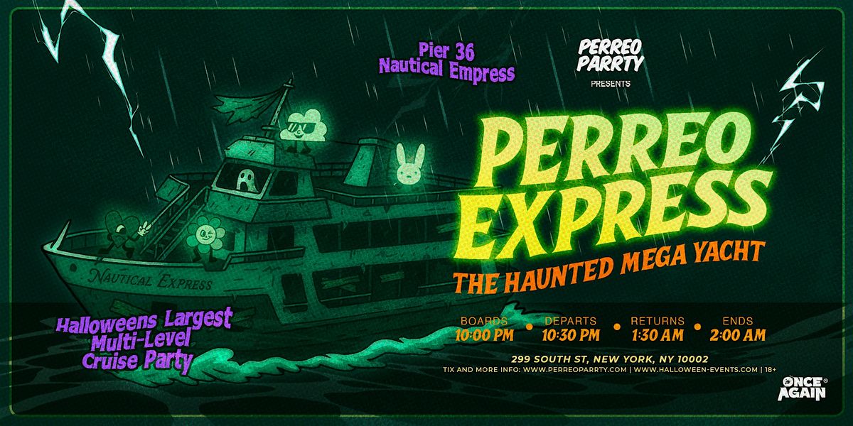 Halloween Teteo x Dembow - Dominican Boat Party Yacht Cruise