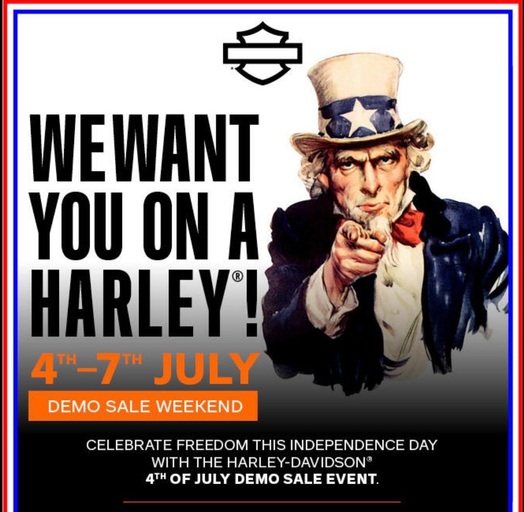 Independence Day - 4th of July Demo Sale Event